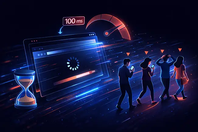 Performance web : quand 100 ms font perdre des utilisateurs